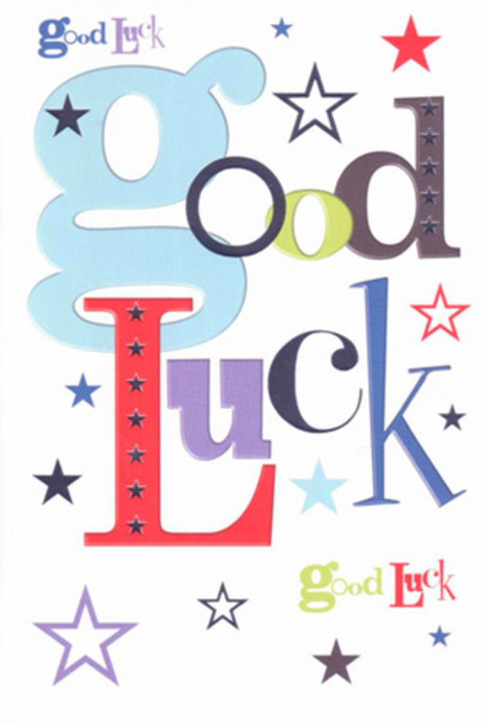 With its jubilant symphony of fonts and playful flourishes, this vibrant good luck card is as spirited as the docks and waterways that define Surrey Quays. Wide bands of pastel blue and bold sweeps of crimson stand side by side, offset by earthy green and streaks of royal purple-a local reflection of the shifting colours on the waters of Greenland Dock at sunset. A sweep of miniature stars in indigo, navy, and gentle lavender appears to spill across the crisp white card, each one a tiny wish for success or happiness. The overall design radiates confidence and warmth, echoing the camaraderie found in community gatherings or casual weekends by the Thames Path. Its inviting texture is smooth and robust, reminiscent of freshly pressed florist card stock, and the thoughtfully arranged typography seems to almost cheer aloud, as if urging a friend on from a crowd at a local event. It's more than just a card; it feels like a friendly talisman-conversation and comfort bound in cardstock, ready for someone starting a new role at a riverside business or embracing a fresh start nearby. Perfect for pairing with a hand-delivered bouquet from a place that knows Surrey Quays inside and out, the card transforms every word of encouragement into a memorable keepsake-a true celebration of possibility and local connection.